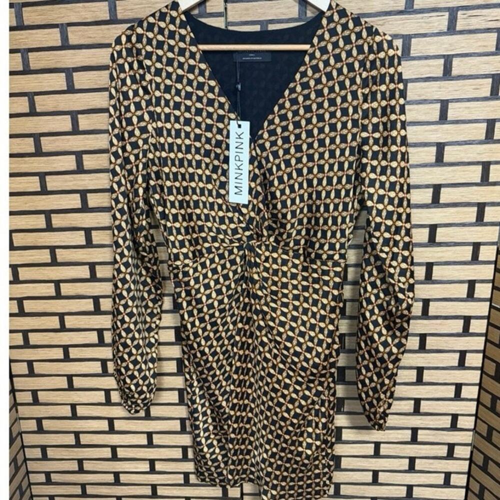 Mink Pink Black Dress Size‎ Small